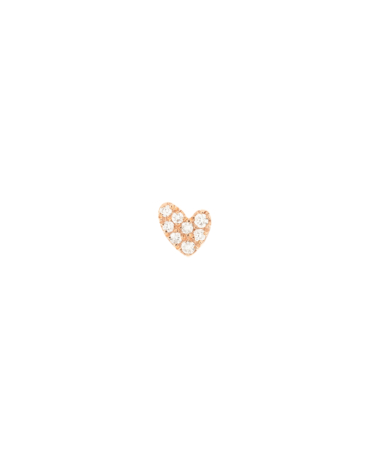 DIAMOND Ohrstecker  Single 14K Roségold