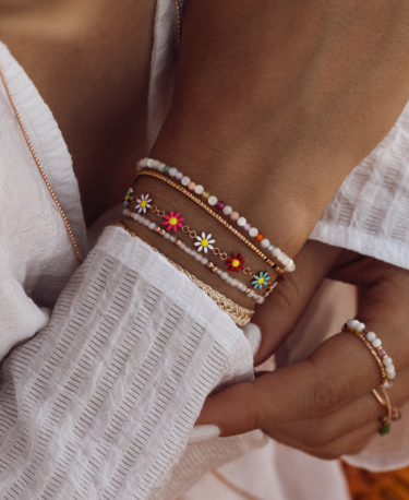 MOONSTONE DELIGHT  Armband Weiß