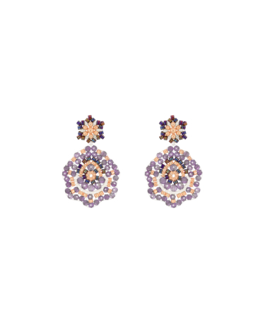 PURPLE PARADISE  Ohrschmuck Amethyst
