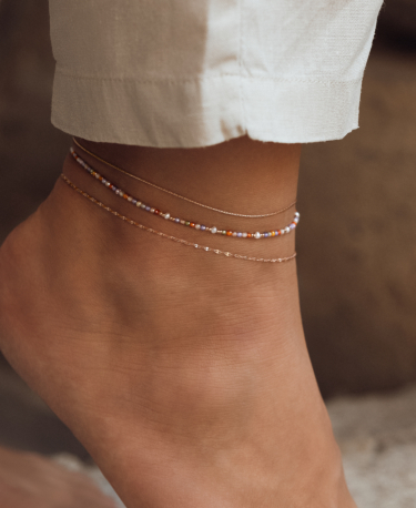 TROPICAL DIVINE  Fußkette Bunt