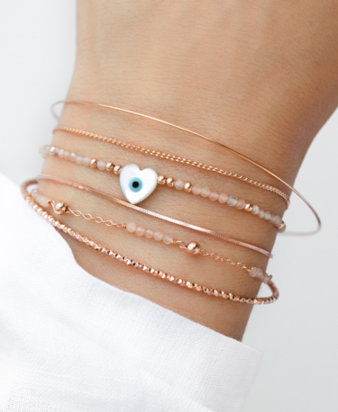 EVIL EYE  Armband Herz