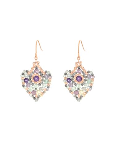 SPLENDENCE  Ohrringe Violett