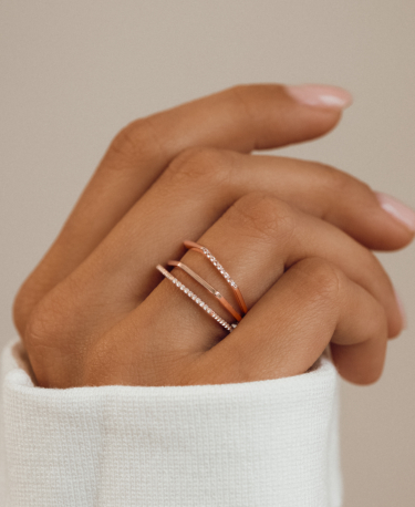 HEXAGON  Ring Silber