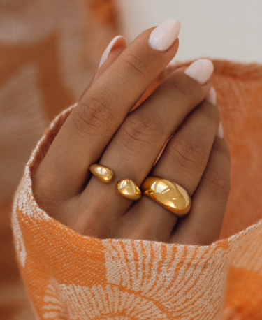 CONTOUR  Ring Gold