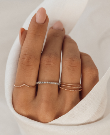 MONOCHROME  Ring Labradorit