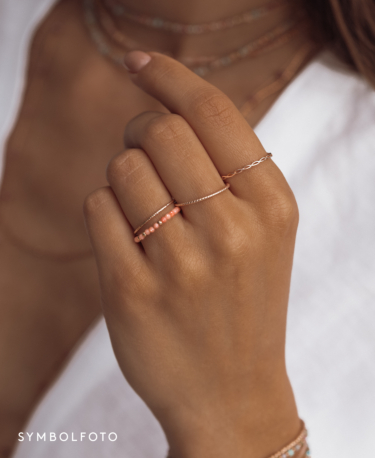 INFINITY LINKS  Ring Gold