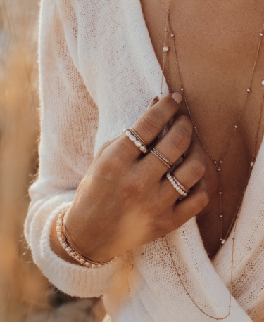 PEARL CHIC  Ring Rosé