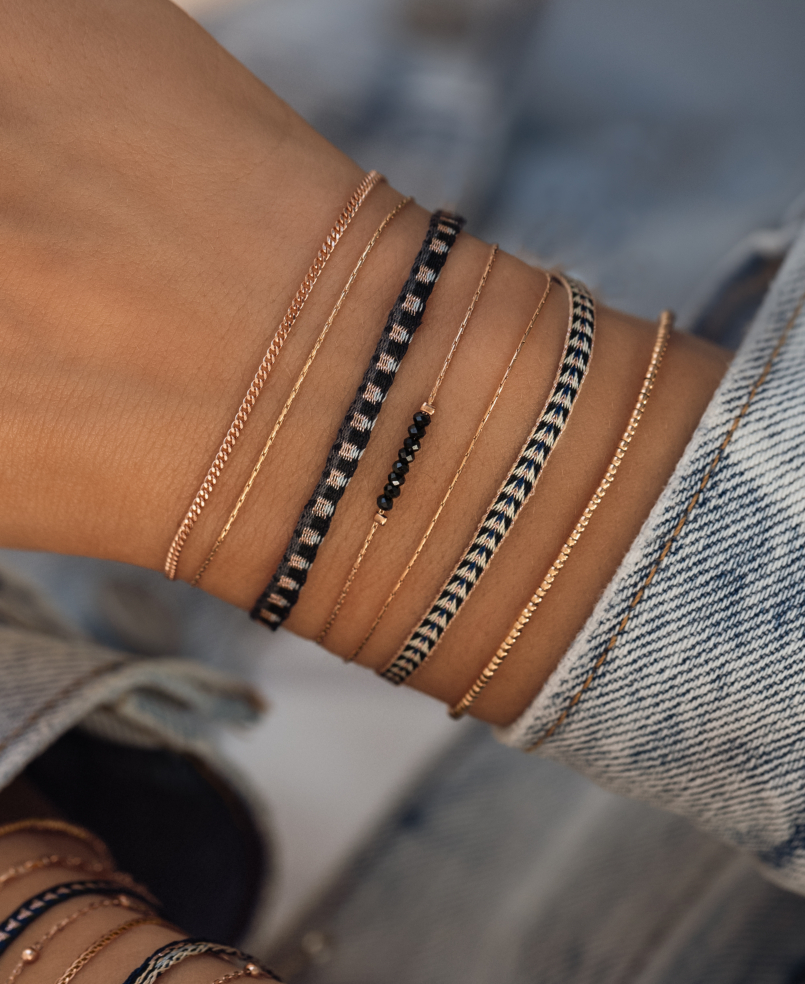 ALEGRÍA  Armband Schwarz