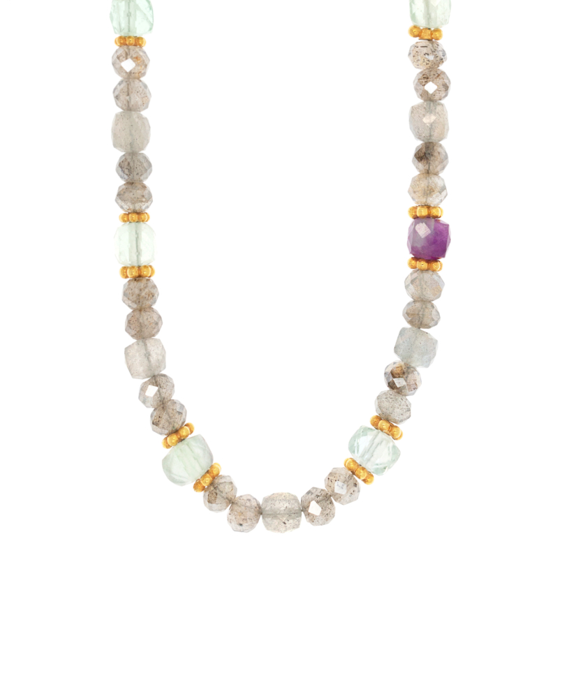 ALL ABOUT GEMS|Choker Grau