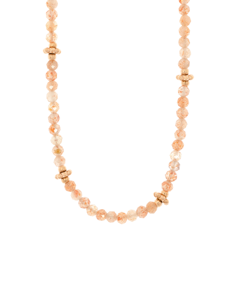 PEACH GLOSS  Choker Sunstone