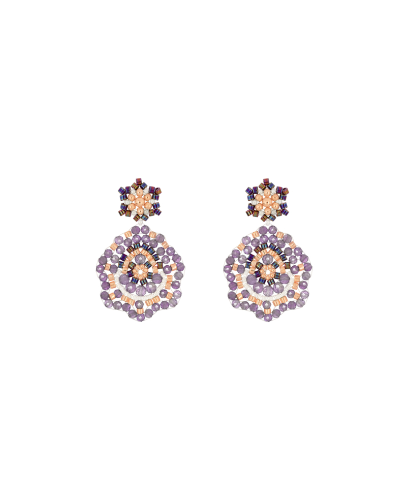 PURPLE PARADISE  Ohrschmuck Amethyst