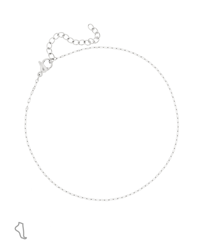 RADIANCE  Fußkette Silber