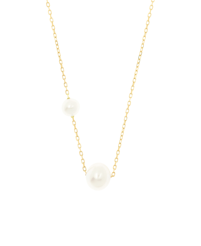 PEARLS Halskette  14K Gold