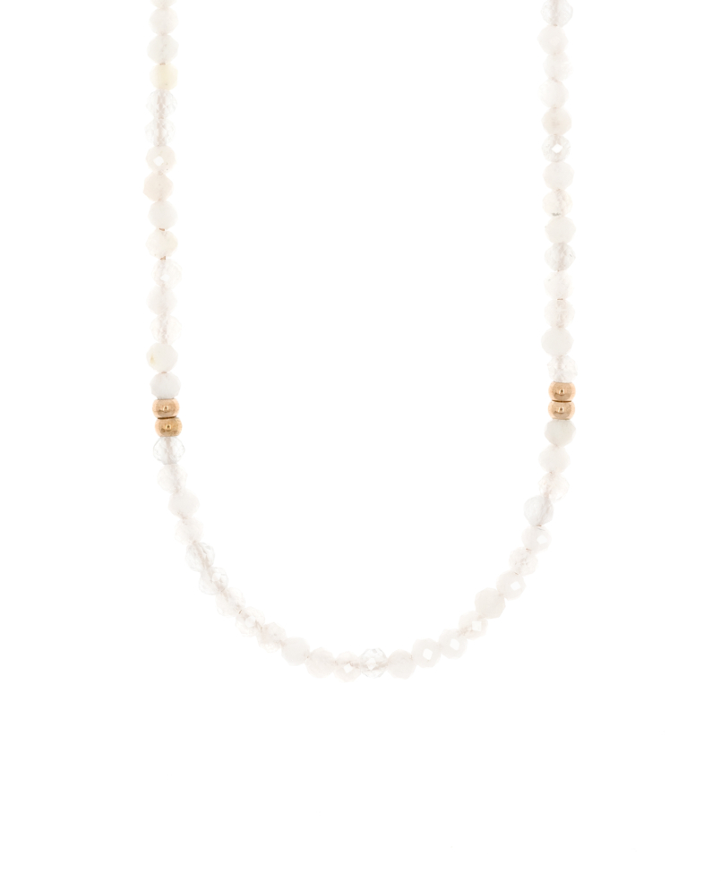 MOONSTONE DELIGHT  Choker Weiß