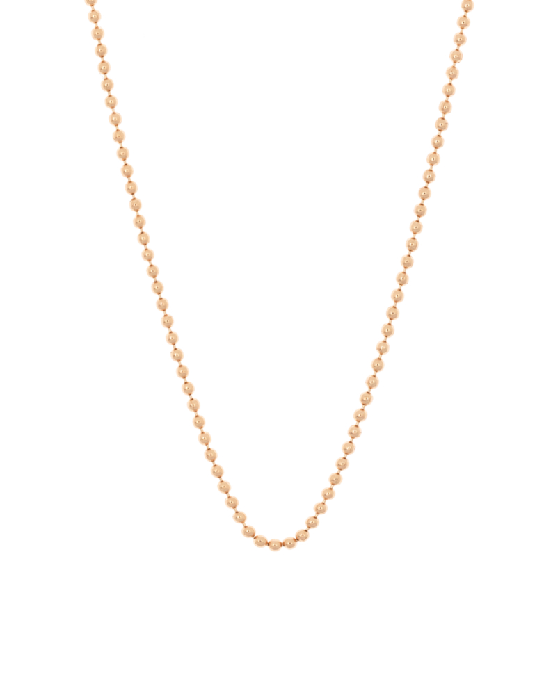 BALLCHAIN Halskette  14K Roségold