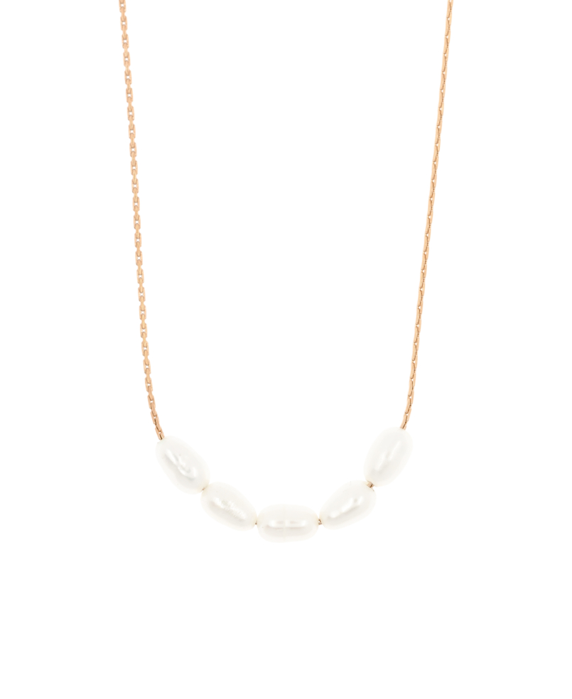 JOVIAL PEARLS  Choker Rosé