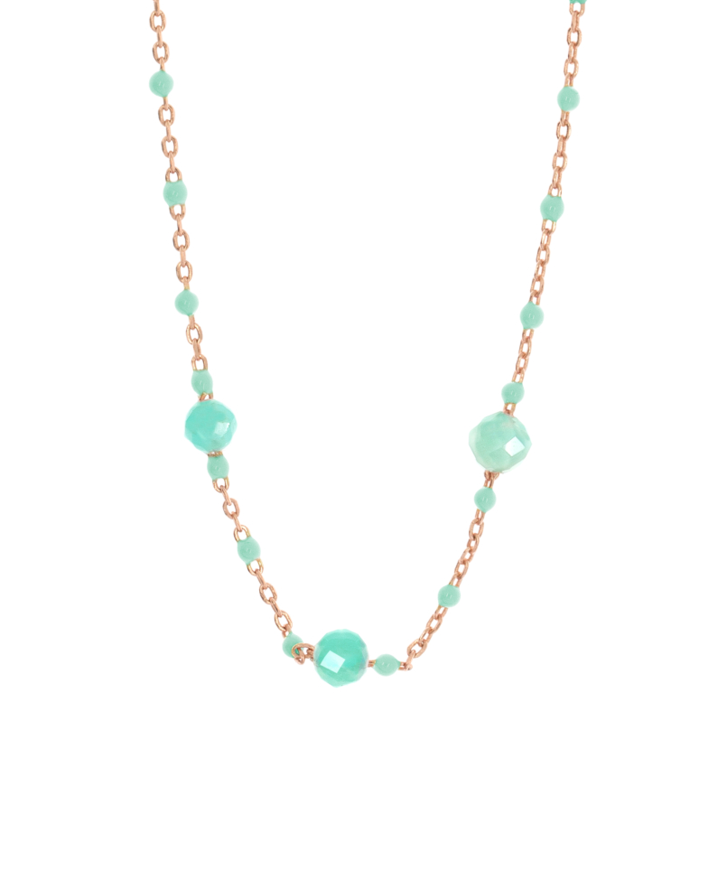 EMAILLE COLORS|Halskette Türkis