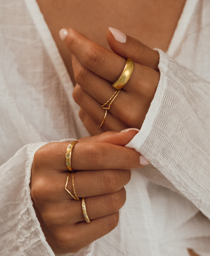 DOME  Ring Gold