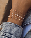 MIYUKI DAISY  Armband Rosé