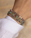 ALL ABOUT GEMS|Armband Hellgrau