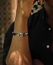 LINE  Armreif Silber