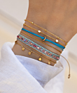 GOLDEN DETAILS|Armband Türkis