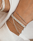 SHORE DELIGHT  Armreif Grau