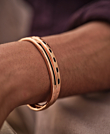 LINE  Armreif Rosé
