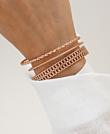 DOUBLE LINK  Armreif Rosé