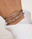 INVOLUTE SHAPES  Armreif Rosé