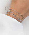 BEADS|Armband Silber