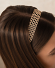 RELUCENT THREADS  Choker Gold