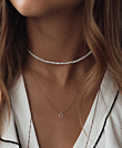 DIAMOND Halskette  14K Roségold