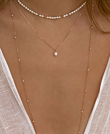 DELICATE PEARLS  Halskette Sautoir