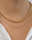 SNAKE CHAIN|Halskette Gold