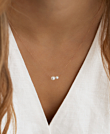 PEARLS Halskette  14K Gold
