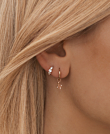 SNAKE  Creolen Charm Rosé
