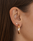 CIRCULAR  Ohrstecker Rosé