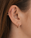 DIAMOND Piercing  Single 14K Gold