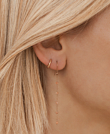 SUNSTONE CUBES  Ohrringe Peach