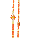 MIYUKI DAISY  Armband Orange