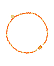 MIYUKI DAISY  Armband Orange