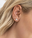CIRCLE SWING Piercing|Single Rosé