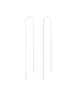 GLOW Ohrschmuck  Silber 17CM