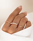 PEARL Ring  14K Roségold