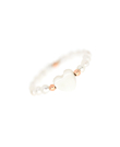 PEARLY HEART  Ring Weiß