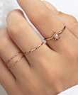 URBAN Ring|14K Roségold