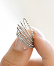 SERENA  Ringset Silber