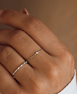 DIAMOND Ring  14K Weißgold