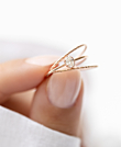 DIAMOND Ring|14K Roségold
